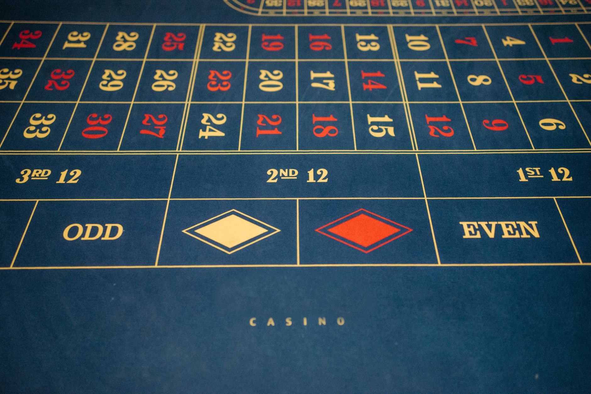 Casino floor at Theatre Vale